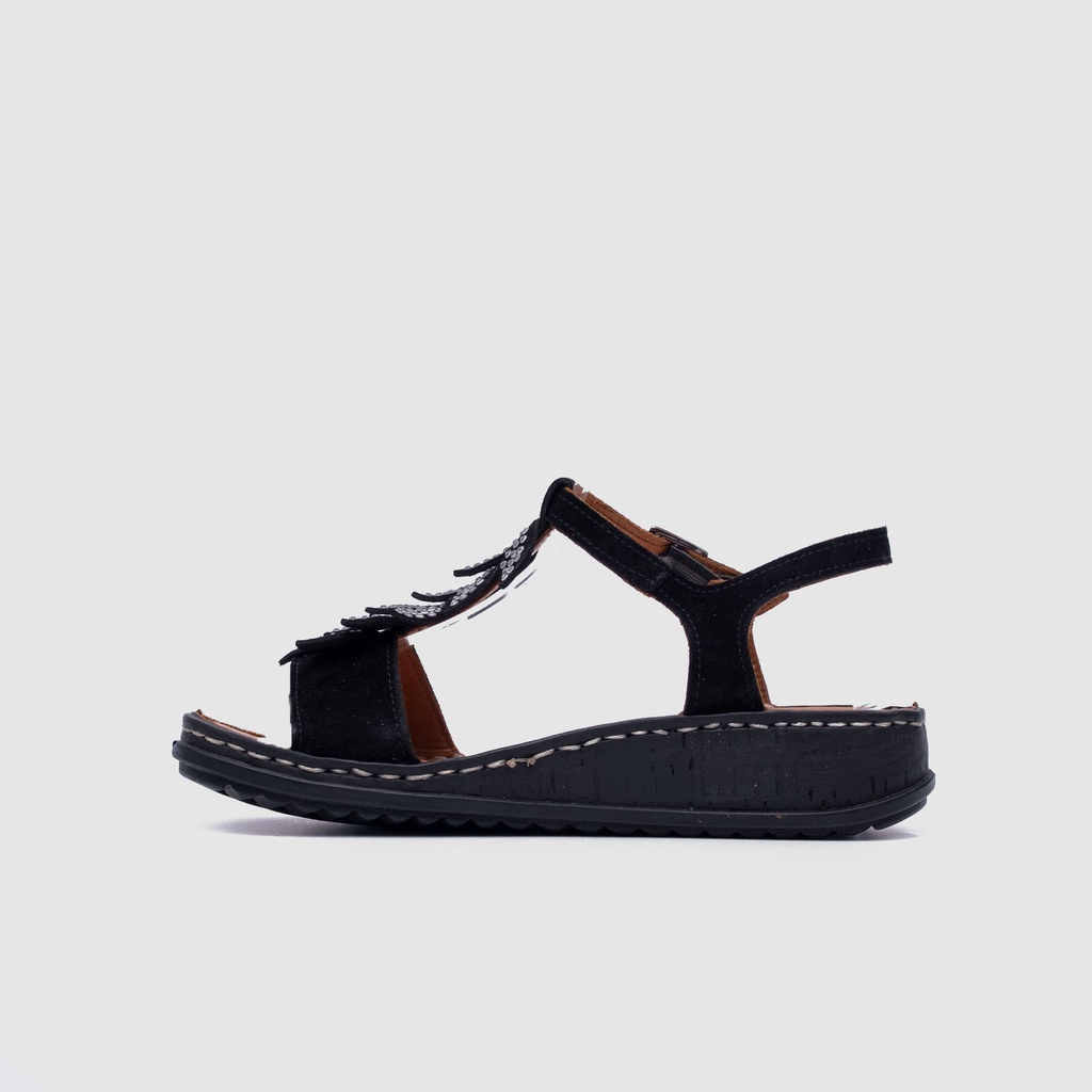 Kadın Taşlı Sandalet [51762] 
