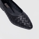 Kadın Deri Örgü Babet [060261]