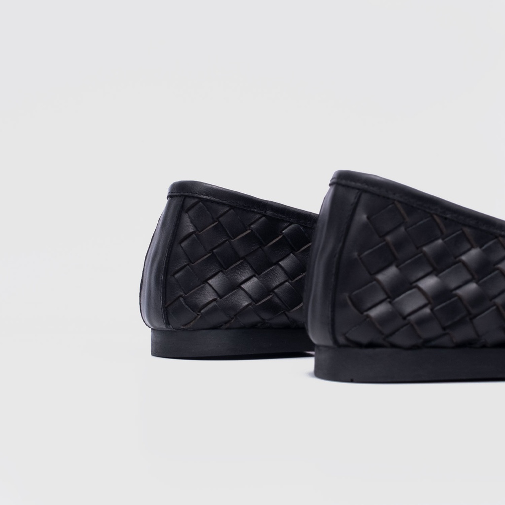 Kadın Deri Örgü Babet [060261]