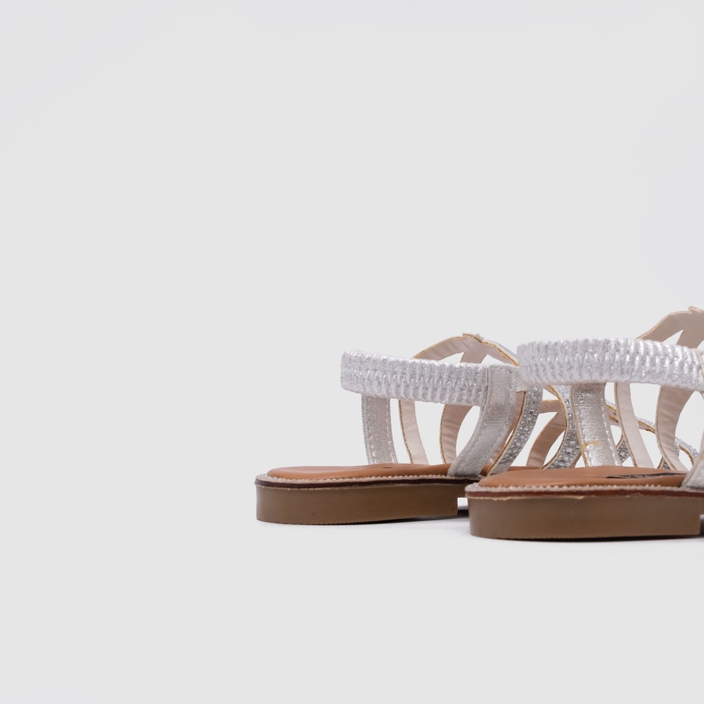 Kadın Taşlı Düz Sandalet [060137]