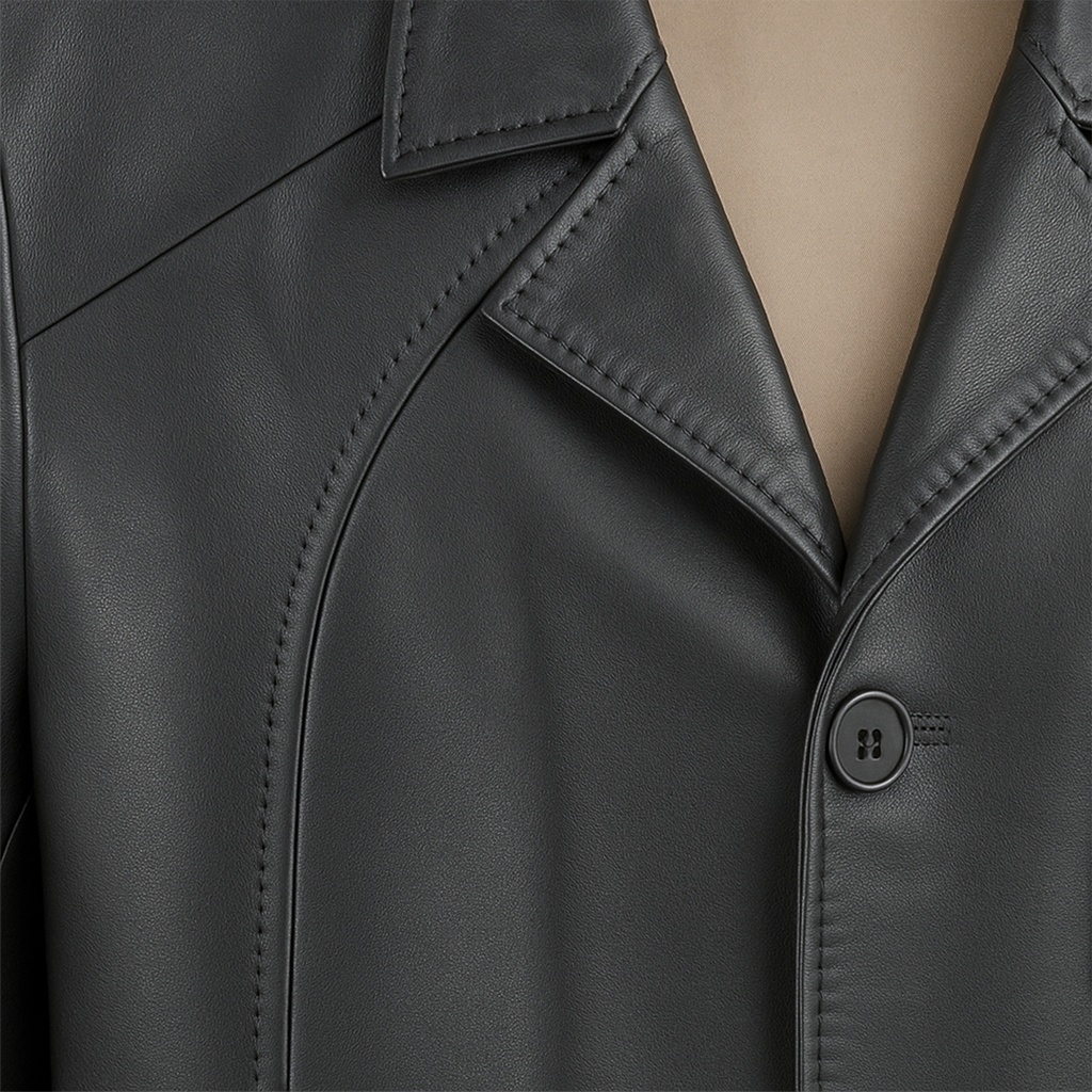 Erkek Deri Mont [810045]