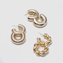 Kadın 3'lü Küpe Seti [020039]