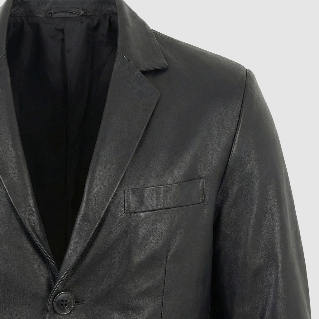 Erkek Blazer Deri Ceket [810061]