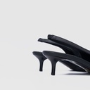 Kadın Kısa Topuklu Slingback Ayakkabı [060345]