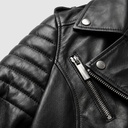 Kadın Deri Biker Ceket [810108]